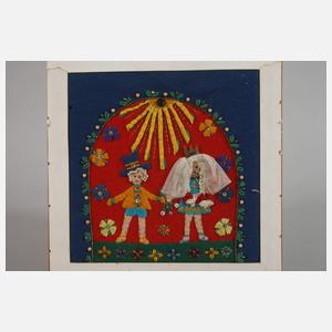 Cläre Müller, Textilcollagen