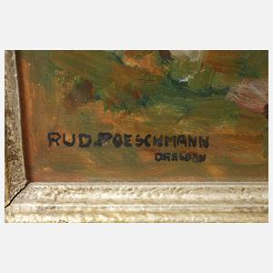 Rudolf Poeschmann, "Vor dem Gasthaus zum Storchen"