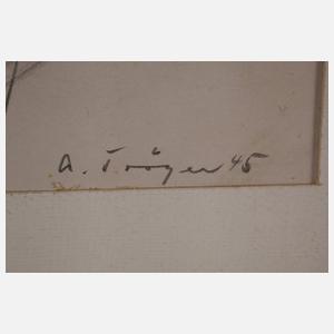 Alfred Tröger, Zwei Portraits