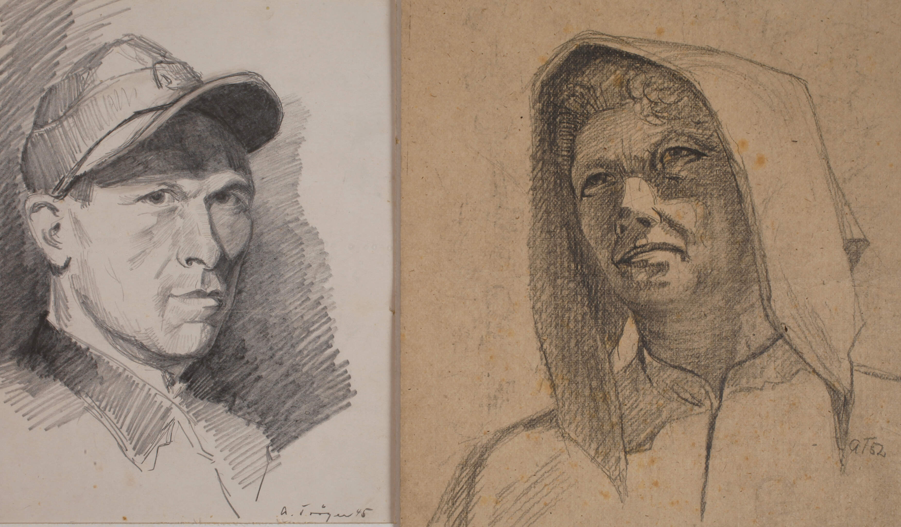 Alfred Tröger, Zwei Portraits