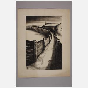 Alfred Tröger, Weg zwischen Zäunen