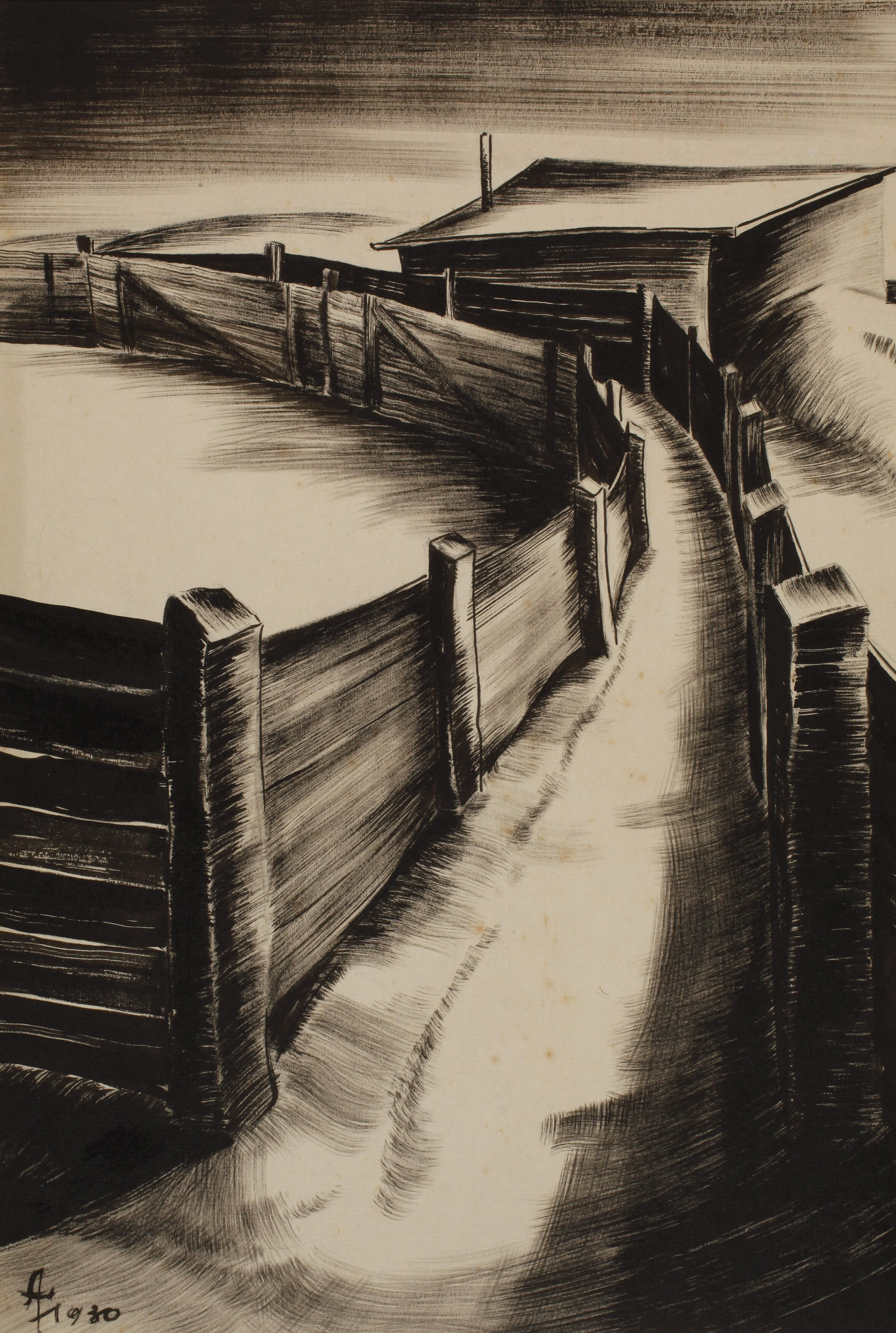 Alfred Tröger, Weg zwischen Zäunen