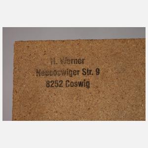 Prof. Heinz Werner, Blumenstillleben