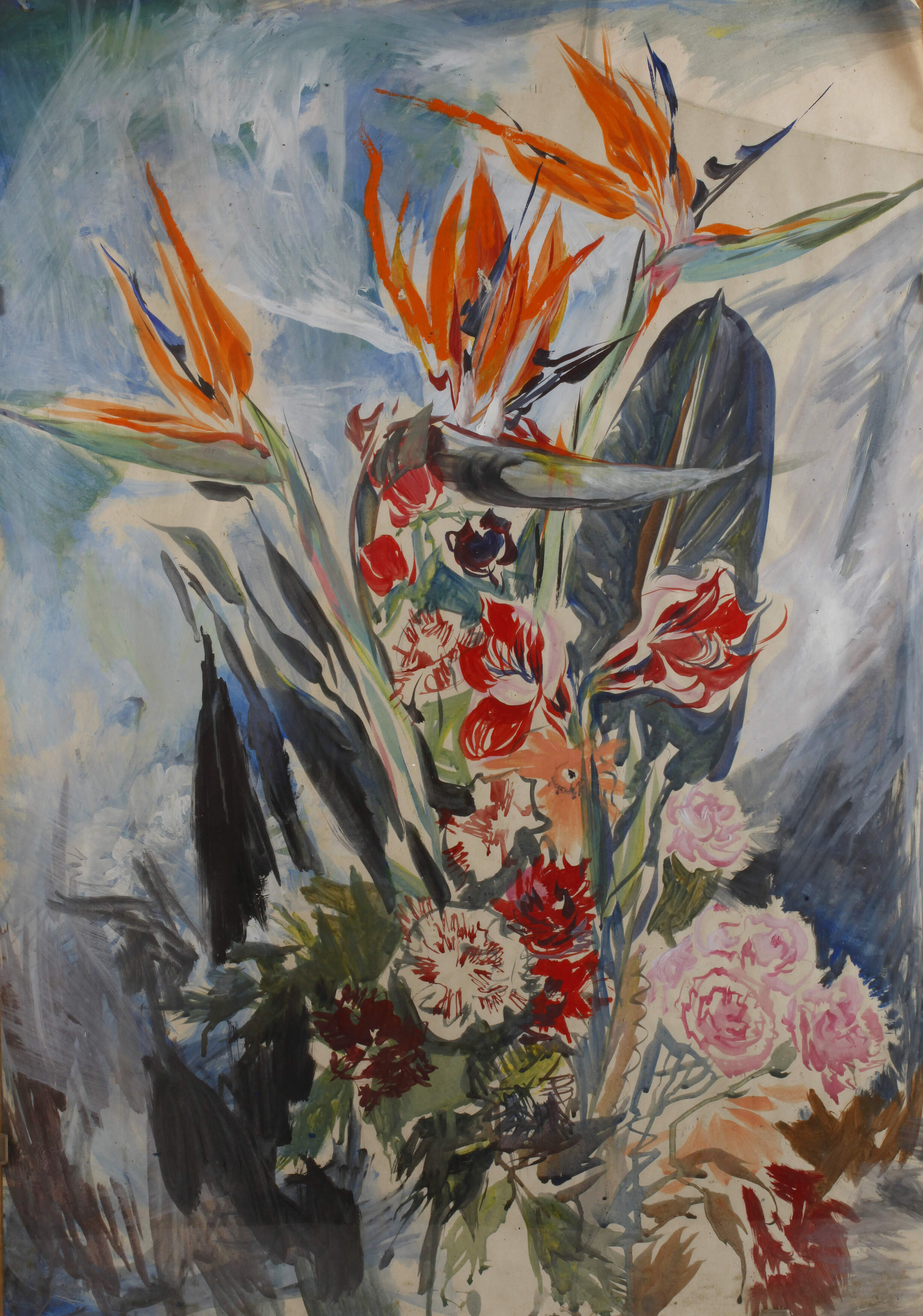 Prof. Heinz Werner, Blumenstillleben