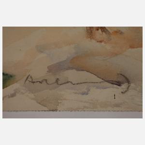 Albert Hennig, Italienische Landschaft