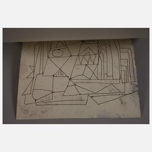 Albert Hennig, Abstrakte Stadtlandschaft