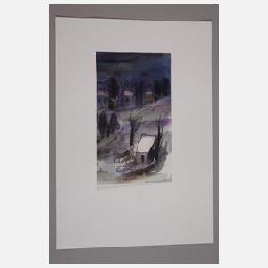 Albert Hennig, Winternacht