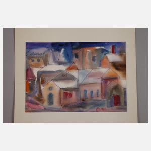 Albert Hennig, Nächtliche Stadtlandschaft