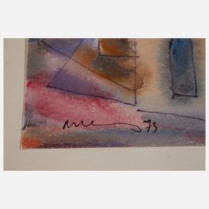 Albert Hennig, Nächtliche Stadtlandschaft