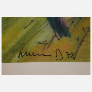 Albert Hennig, Abends vor der Stadt