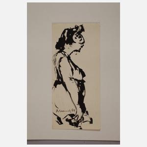 Albert Hennig, Stehende Frau