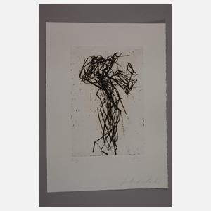 Prof. Max Uhlig, Dürrer Weinstock