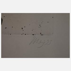 Prof. Max Uhlig, Dürrer Weinstock