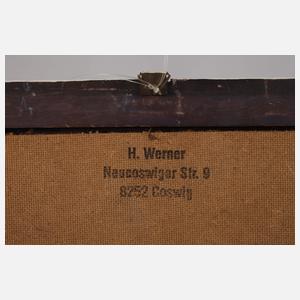 Prof. Heinz Werner, Blumenstillleben