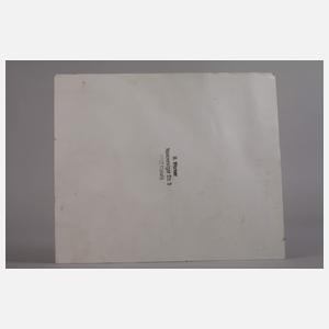 Prof. Heinz Werner, Abstraktion in Rot