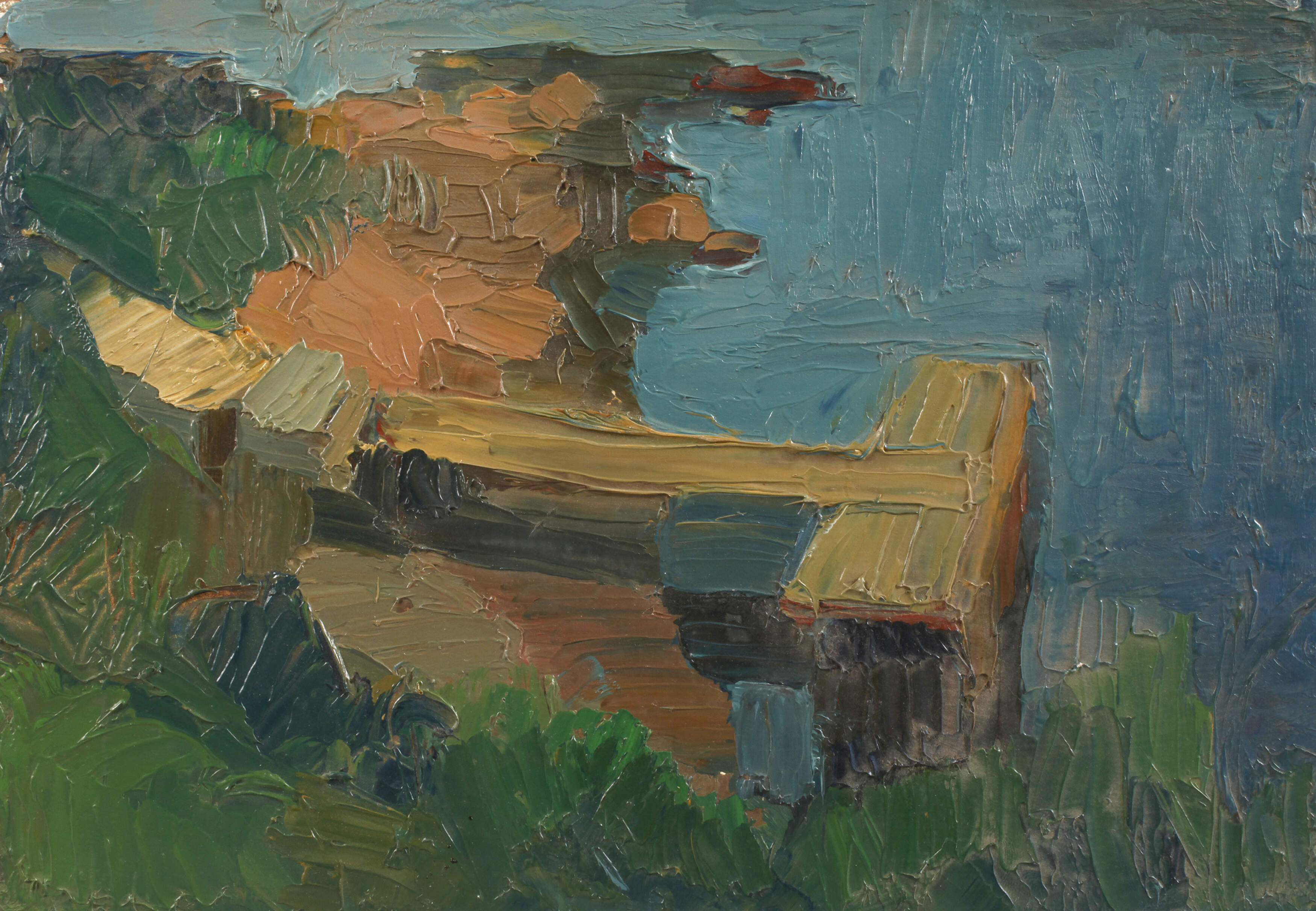 Prof. Heinz Werner, Am Bootssteg