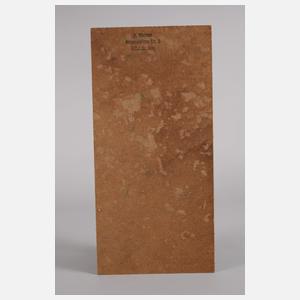 Prof. Heinz Werner, Stehende