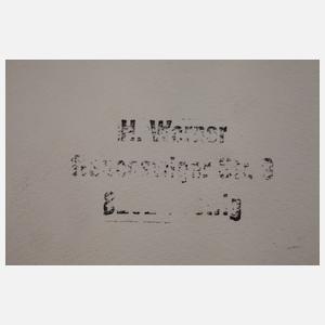 Prof. Heinz Werner, Dame in Weiß