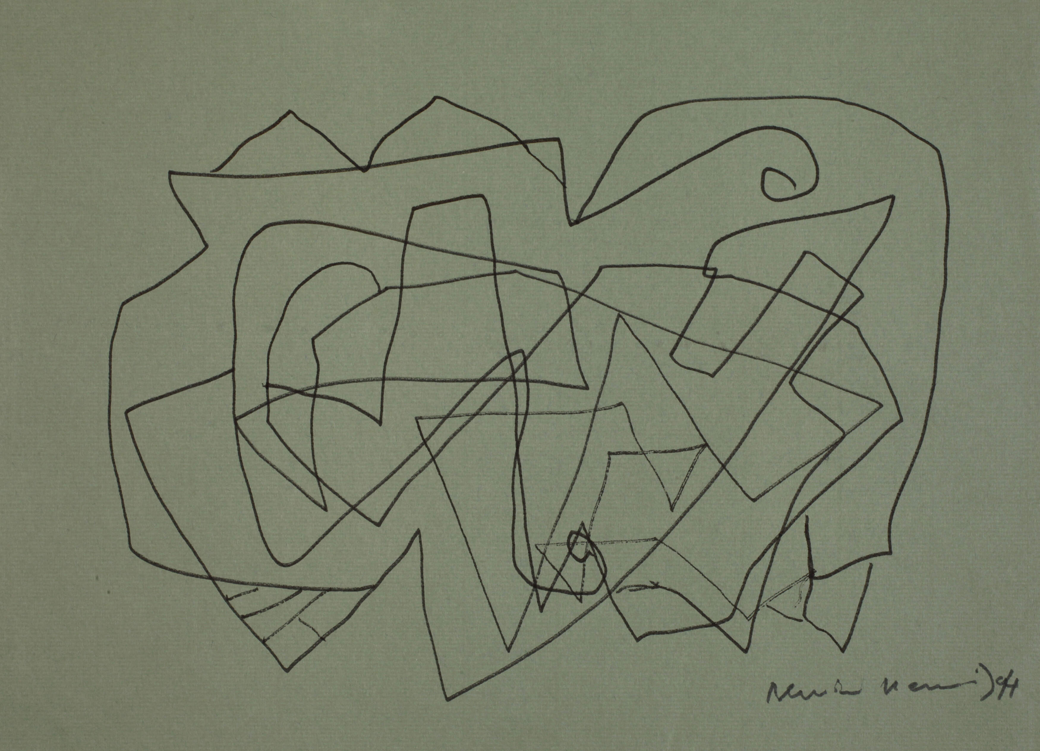 Albert Hennig, Abstraktion