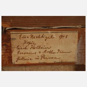 Emma Nachtigal, Kopie nach Holbein