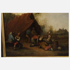 Gesellschaft am Meeresstrand, Barock