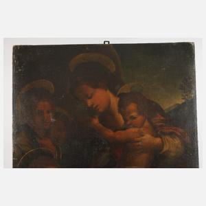 Heilige Familie mit Johannes nach Andrea del Sarto