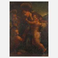 Heilige Familie mit Johannes nach Andrea del Sarto111