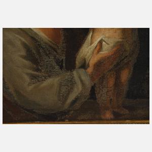 Jesus mit seinem Vater Josef von Nazareth