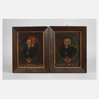 Zwei barocke Herrenportraits111