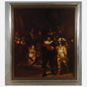 nach Rembrandt, "Die Nachtwache"