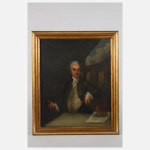 Portrait des Christian Ludwig von Hagedorn