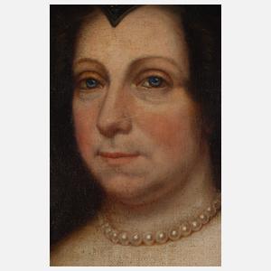 Barockes Witwenbildnis