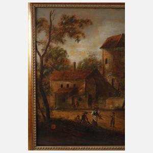 Mediterrane Landschaft in barocker Manier