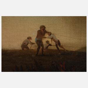 Landschaft im Abendlicht