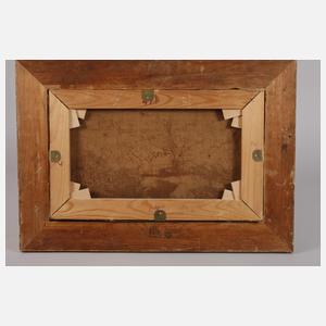 E. v. Boeckh, Abendstimmung auf dem Land