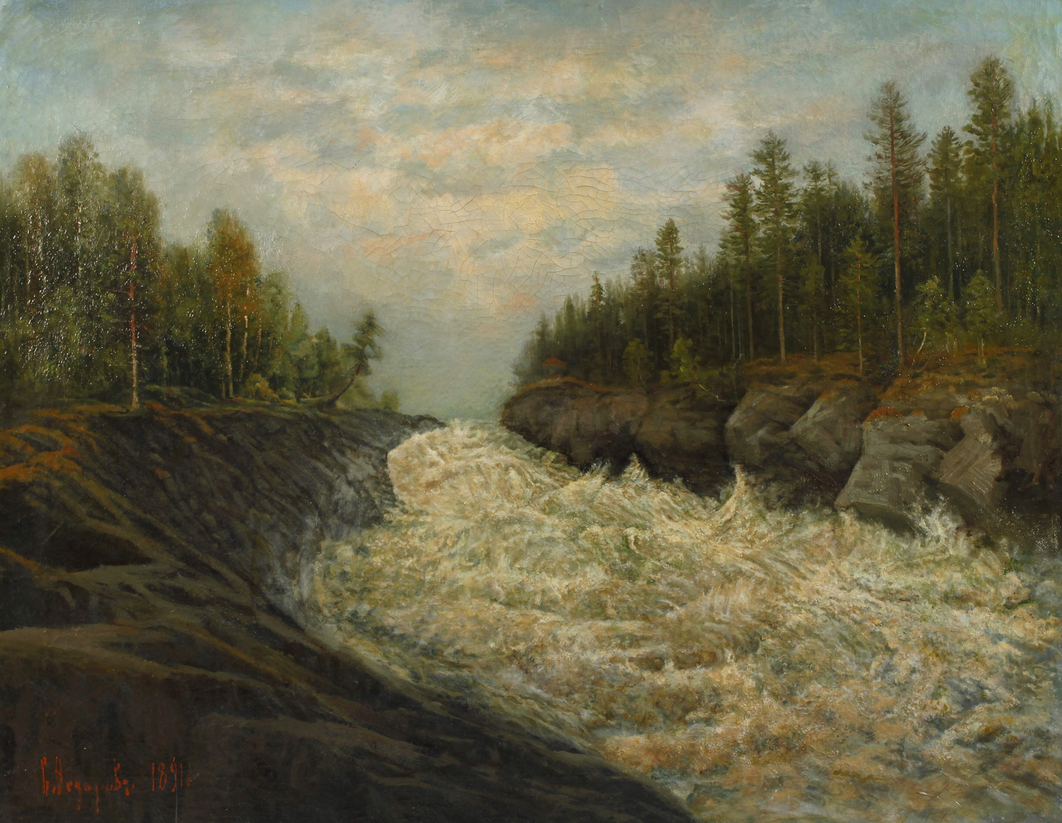 Simeon Fedorovich Fedorov, Stromschnelle