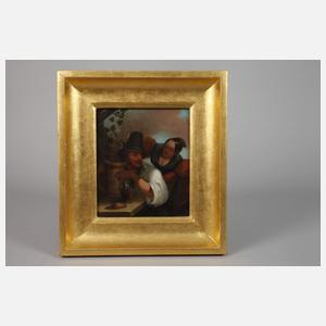 Bayerischer Bursche und Spanierin