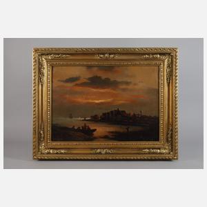 Theodor Genenger, Abend am Meer