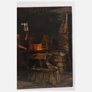 Erich Hammer, "In der Schmiede"