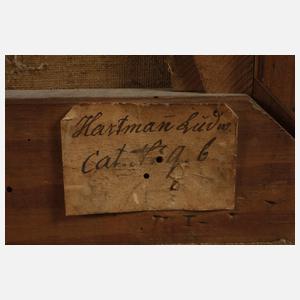 Prof. Ludwig Hartmann, "Drei Pferde vor der Schmiede"