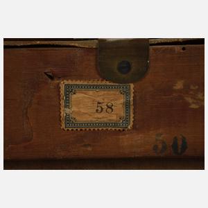 Prof. Ludwig Hartmann, "Drei Pferde vor der Schmiede"