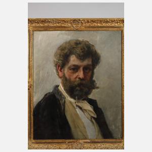 Ad. Hölzel, Herrenbildnis Slevogt