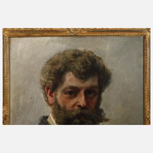 Ad. Hölzel, Herrenbildnis Slevogt