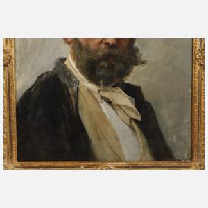 Ad. Hölzel, Herrenbildnis Slevogt