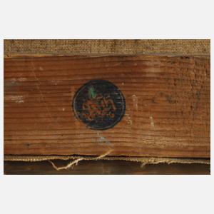 Ad. Hölzel, Herrenbildnis Slevogt