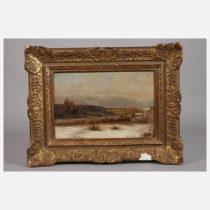 Joseph Mégard, Winterlandschaft