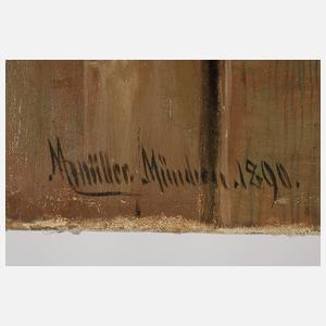 Moritz Müller, Stillleben mit Jagdstrecke