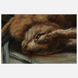 Moritz Müller, Stillleben mit Jagdstrecke