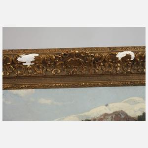 Prof. Fritz Rabending, Fluss im Gebirge