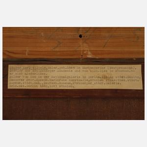 Wilhelm Carl Räuber, Die lange Reise